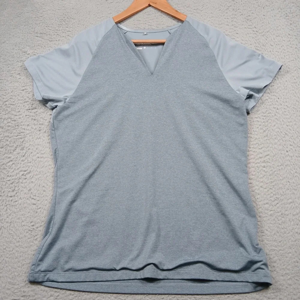 Nike Golf‎ Tour Performance Men's XL Dri-Fit Short Sleeve Polo Gray